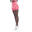 Reflecterende fitnessshort voor dames, roze