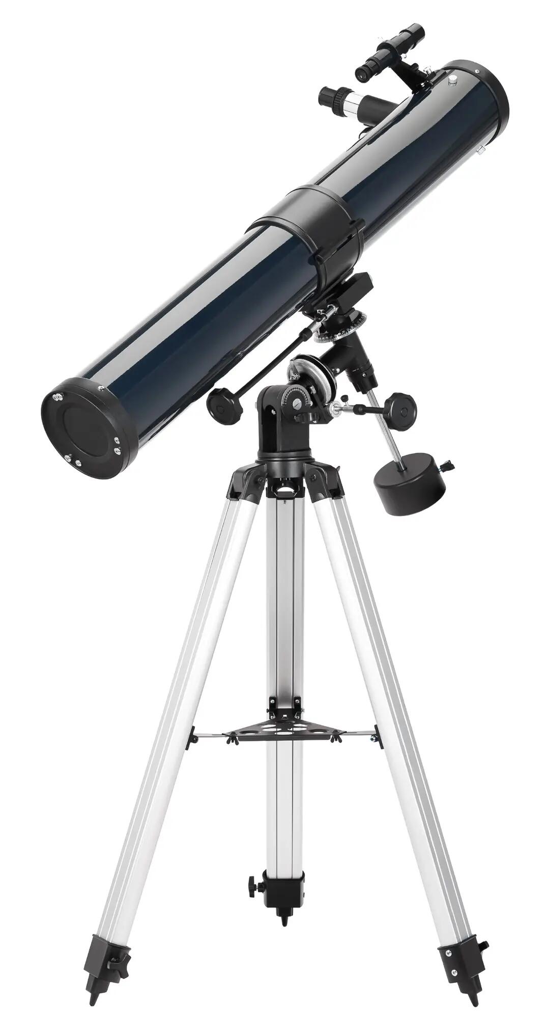 Telescopio Levenhuk Discovery Spark 769 EQ con libro in bulgaro 6/14
