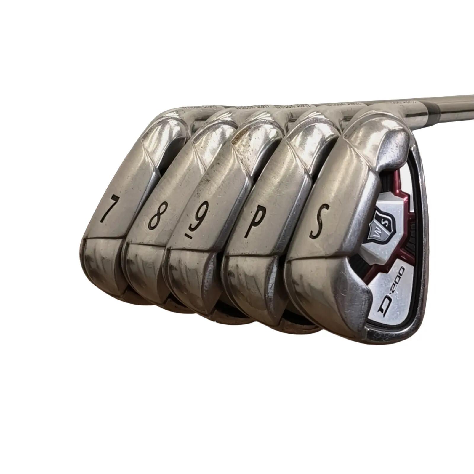 Wilson D200 IJzerset / 7-PW+SW / Flex Regular / Grafiet 3/7