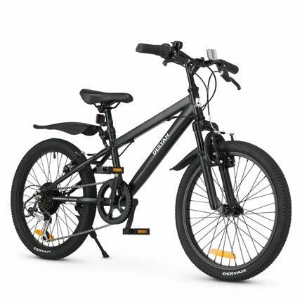 Deryan Kinder Mountainbike 20 Zoll - Verstellbar - Creme