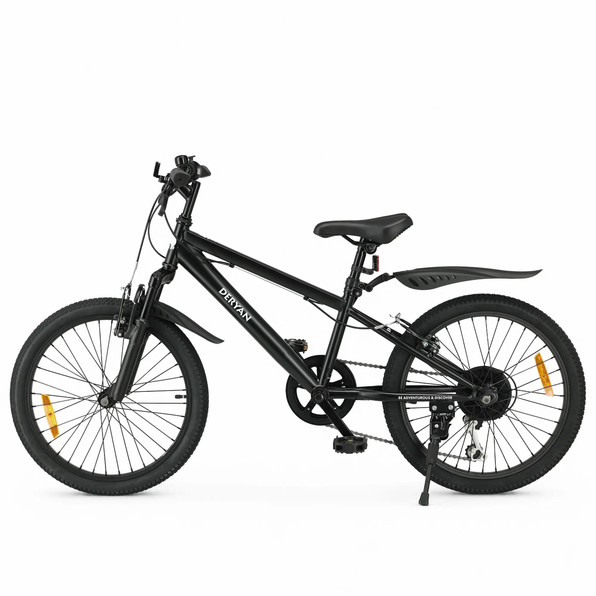Deryan Mountain Bike Bambini 20 Pollici - Regolabile - Nero 4/11