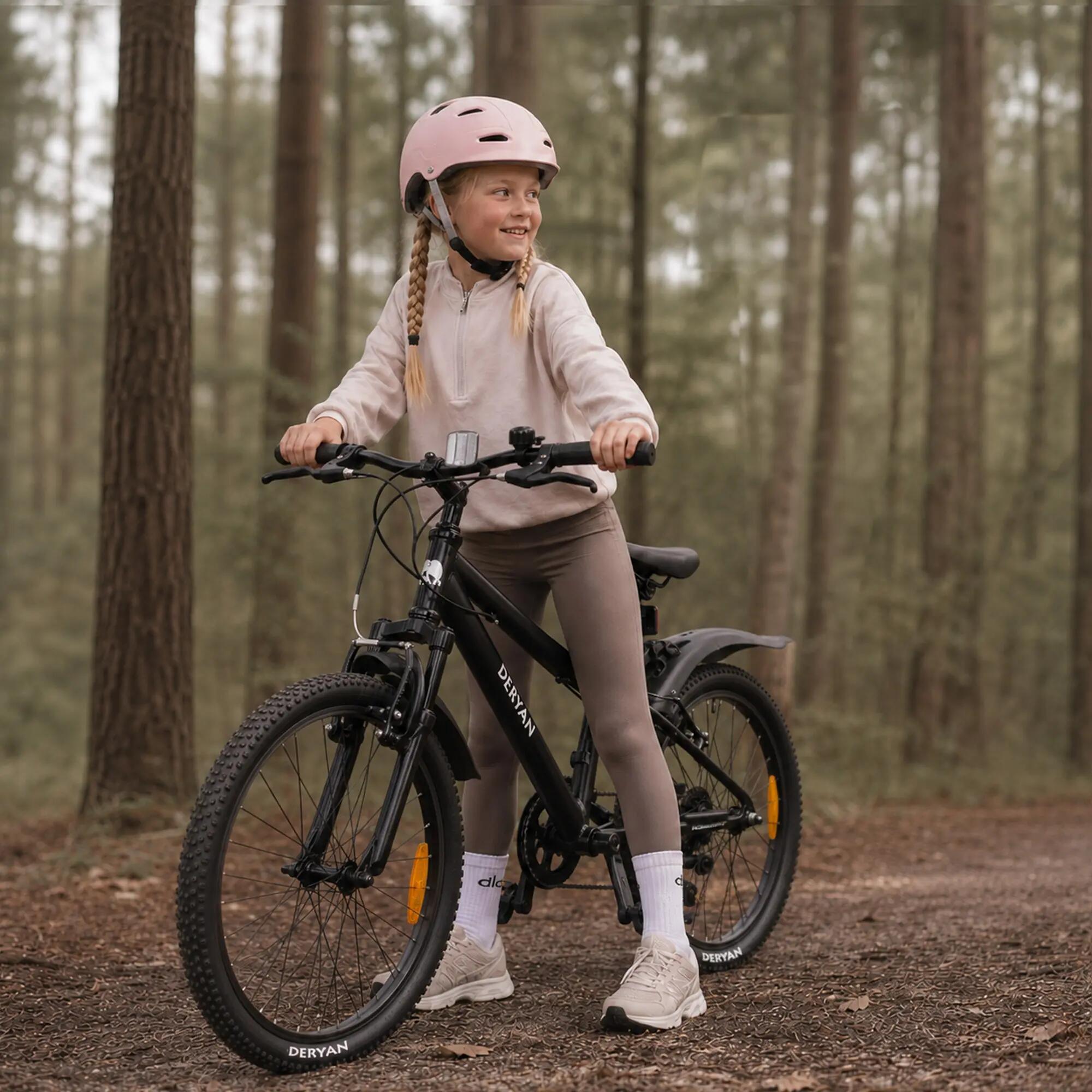 Deryan Mountain Bike Bambini 20 Pollici - Regolabile - Nero 3/11
