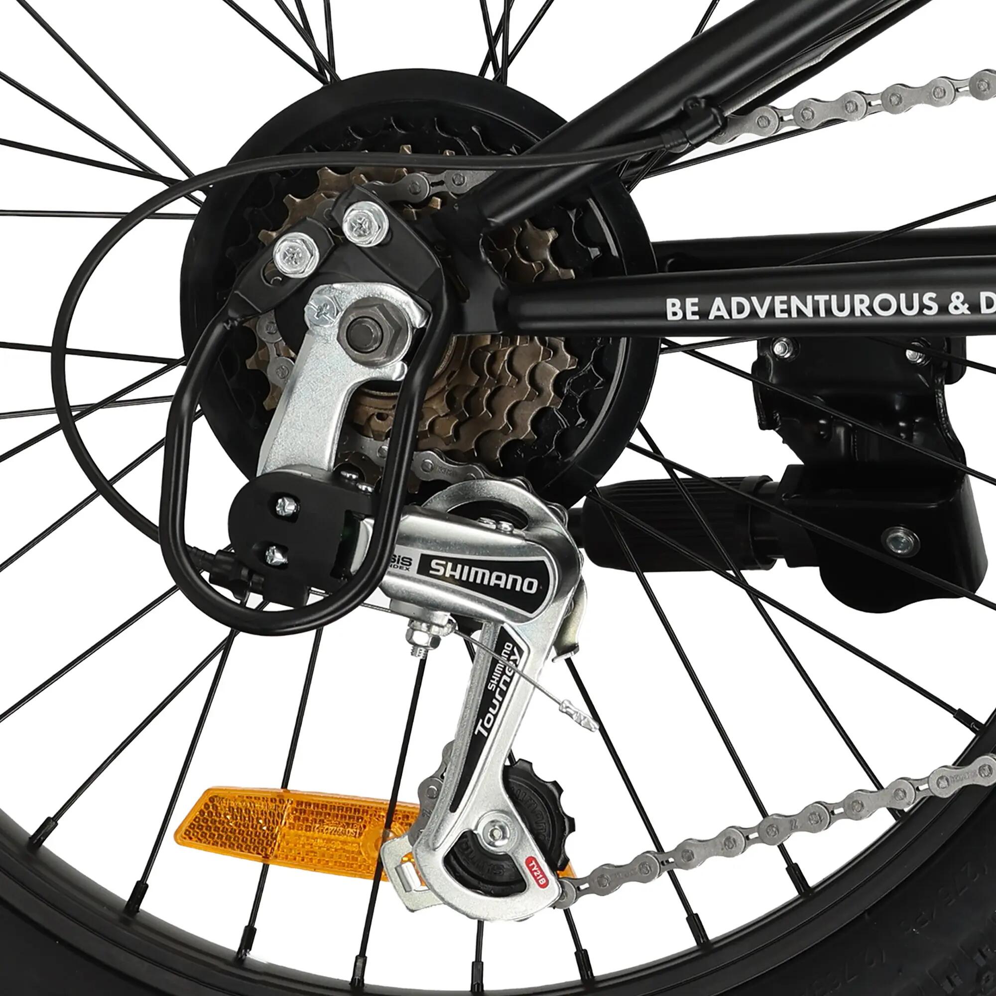 Deryan Mountain Bike Bambini 20 Pollici - Regolabile - Nero 2/11