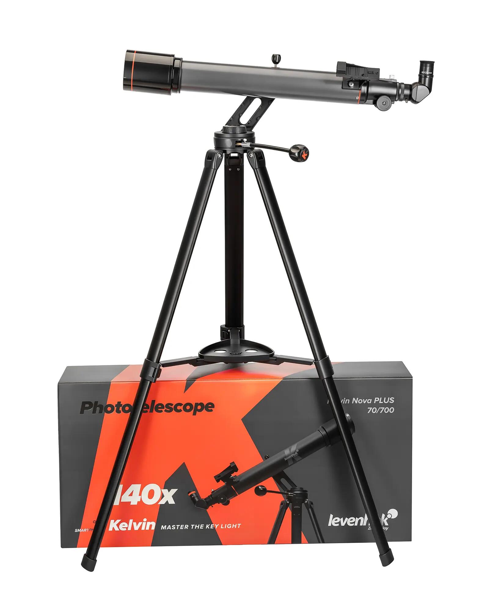 Fototelescoop Levenhuk Kelvin Nova PLUS 70/700 2/15