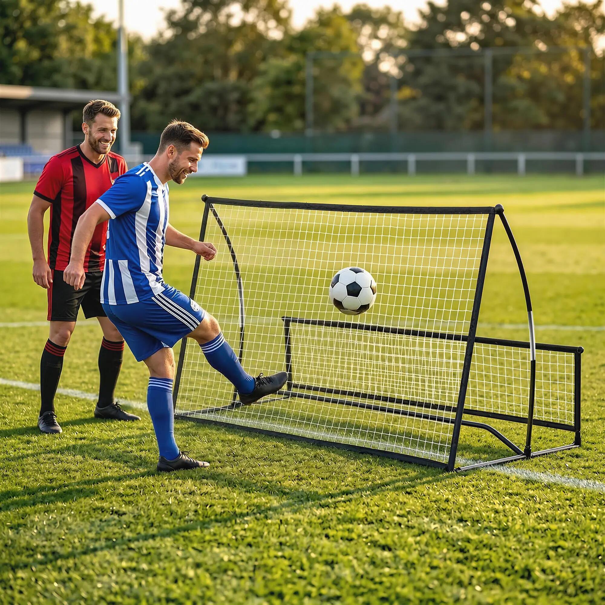 Rebondisseur - football - double face pliable - noir 3/6