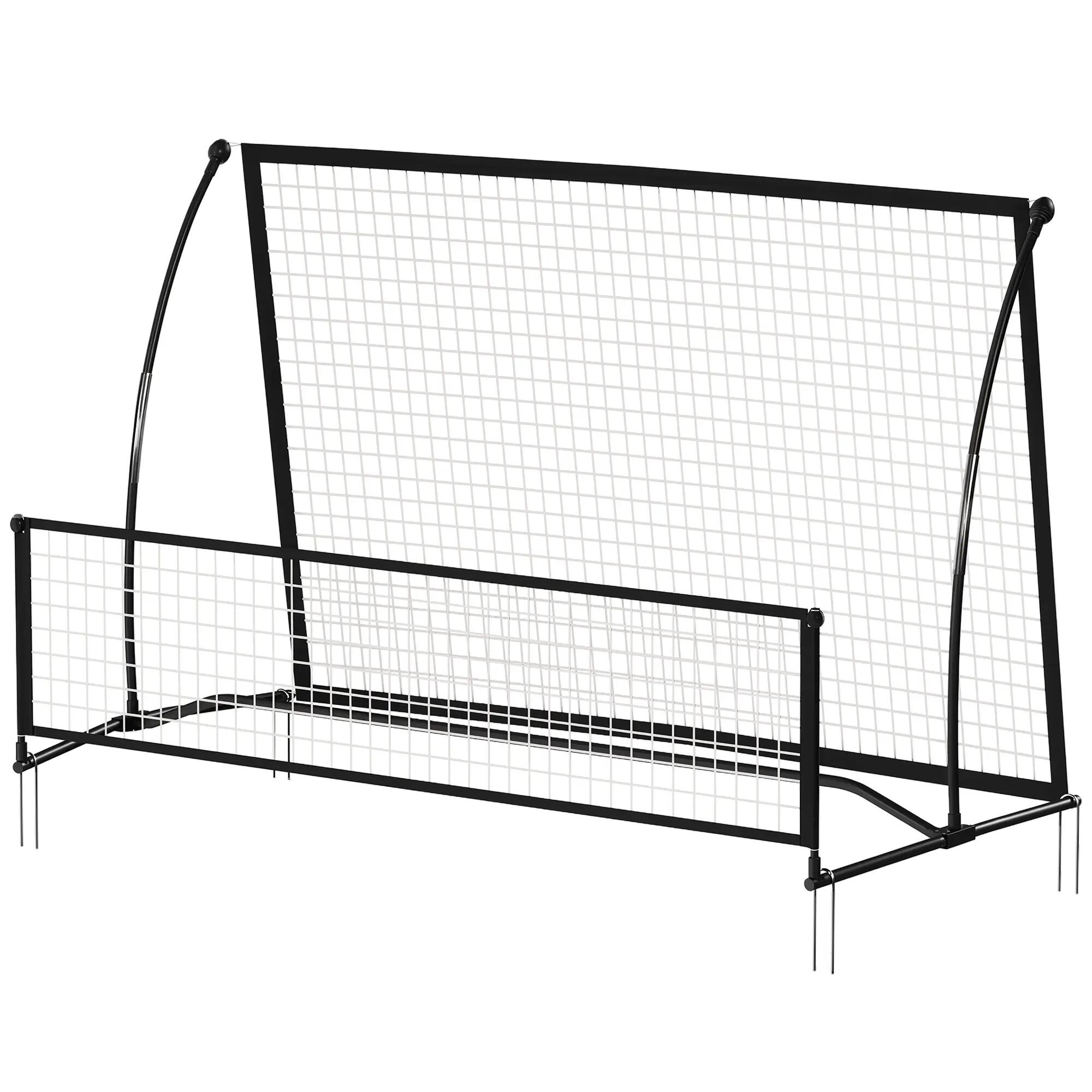 Rebondisseur - football - double face pliable - noir 2/6