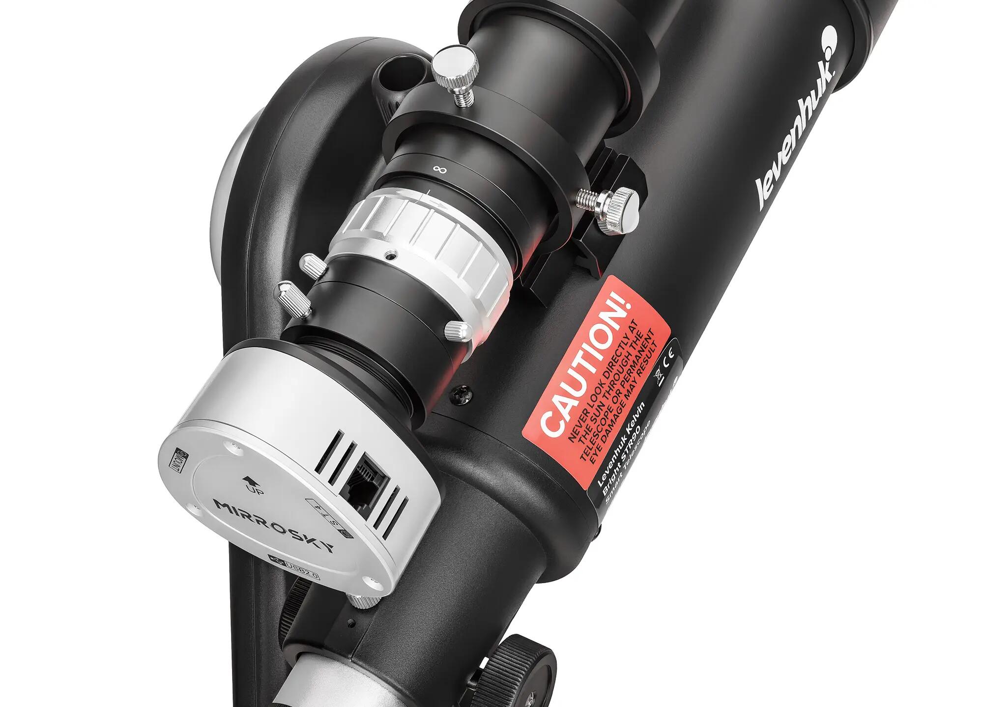 Télescope intelligent Levenhuk Kelvin Bright STR90 7/15