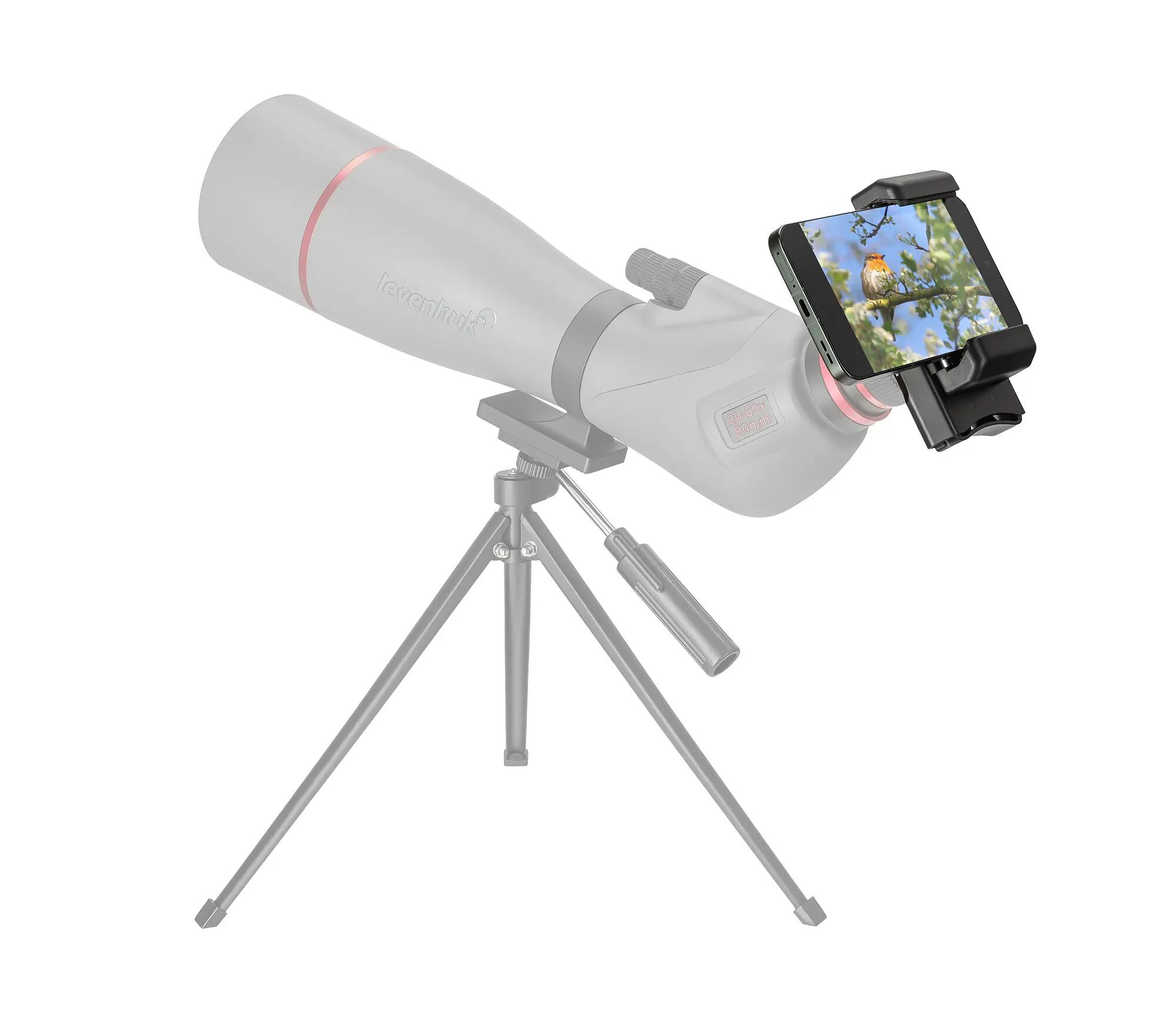 Adattatore per smartphone Levenhuk Kelvin RIG10 PRO 8/15