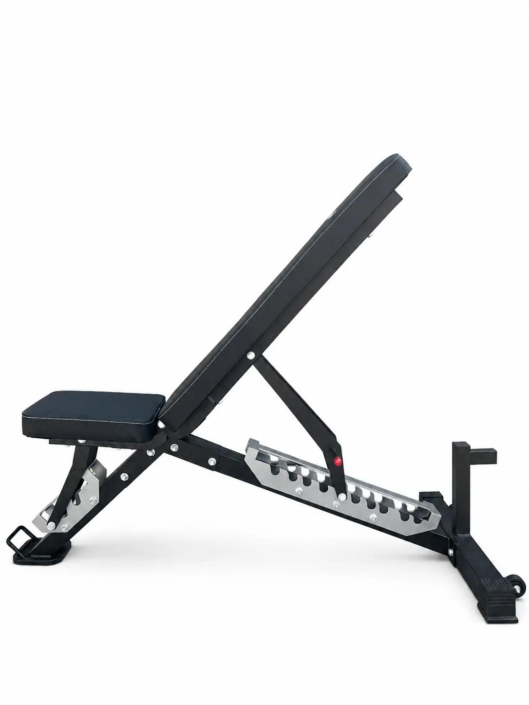 Panca Palestra Professionale 500 Kg Regolabile Inclinabile Multifunzione Pesi 7/7