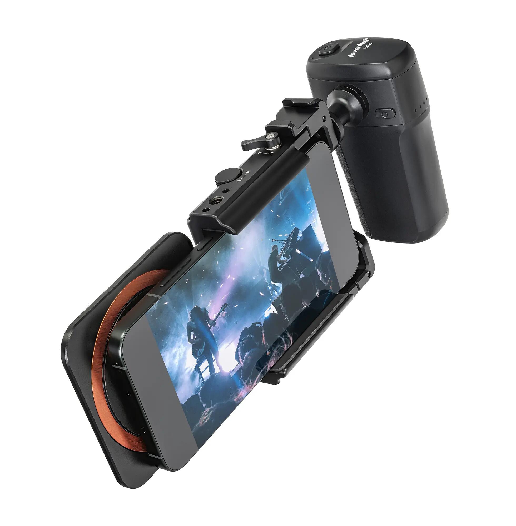 Cage photographique pour smartphone Levenhuk Kelvin RIG20 - Noir 9/15