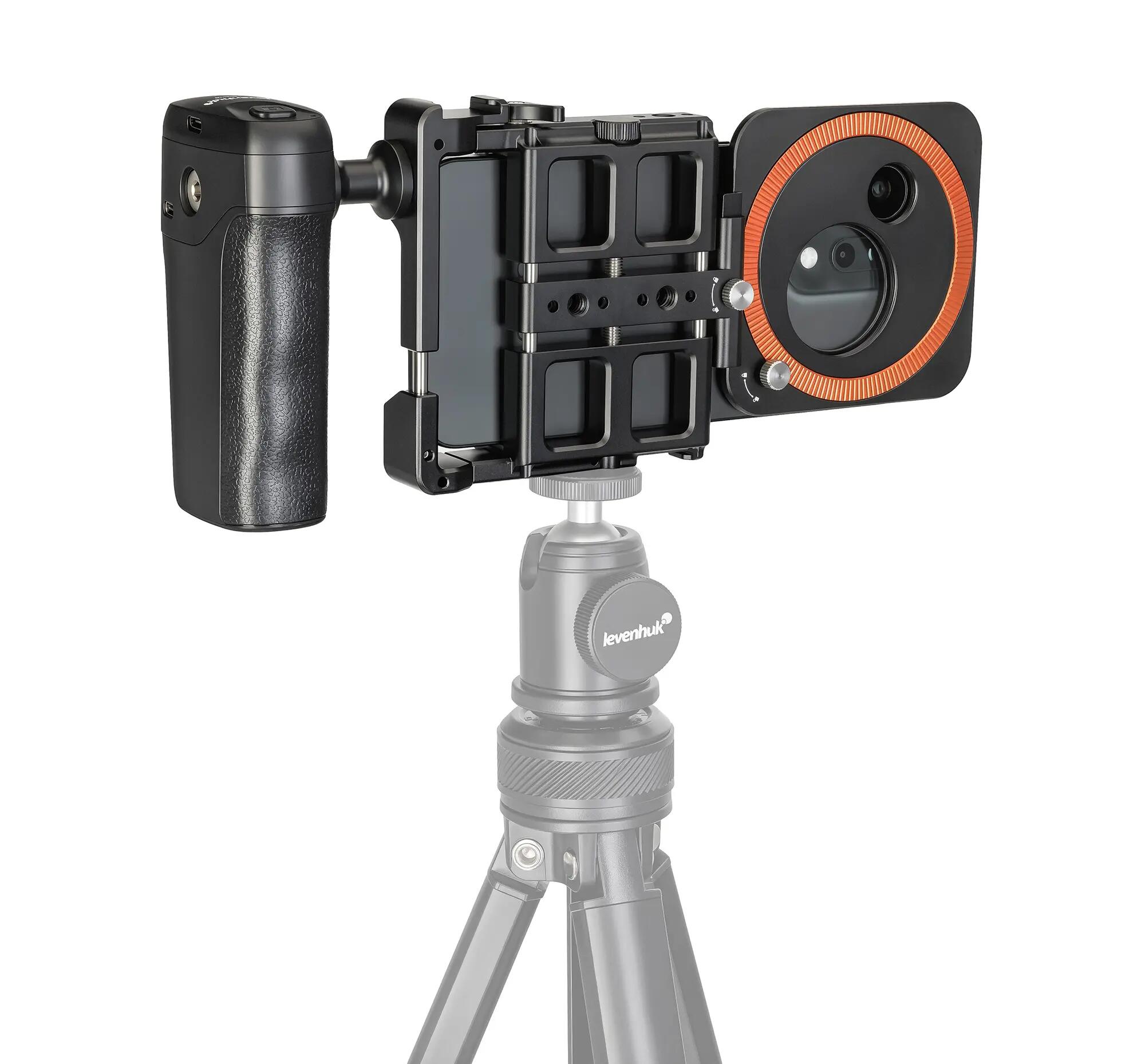 Cage photographique pour smartphone Levenhuk Kelvin RIG20 - Noir 6/15