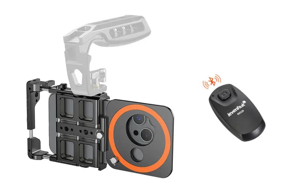 Cage photographique pour smartphone Levenhuk Kelvin RIG20 - Noir 4/15
