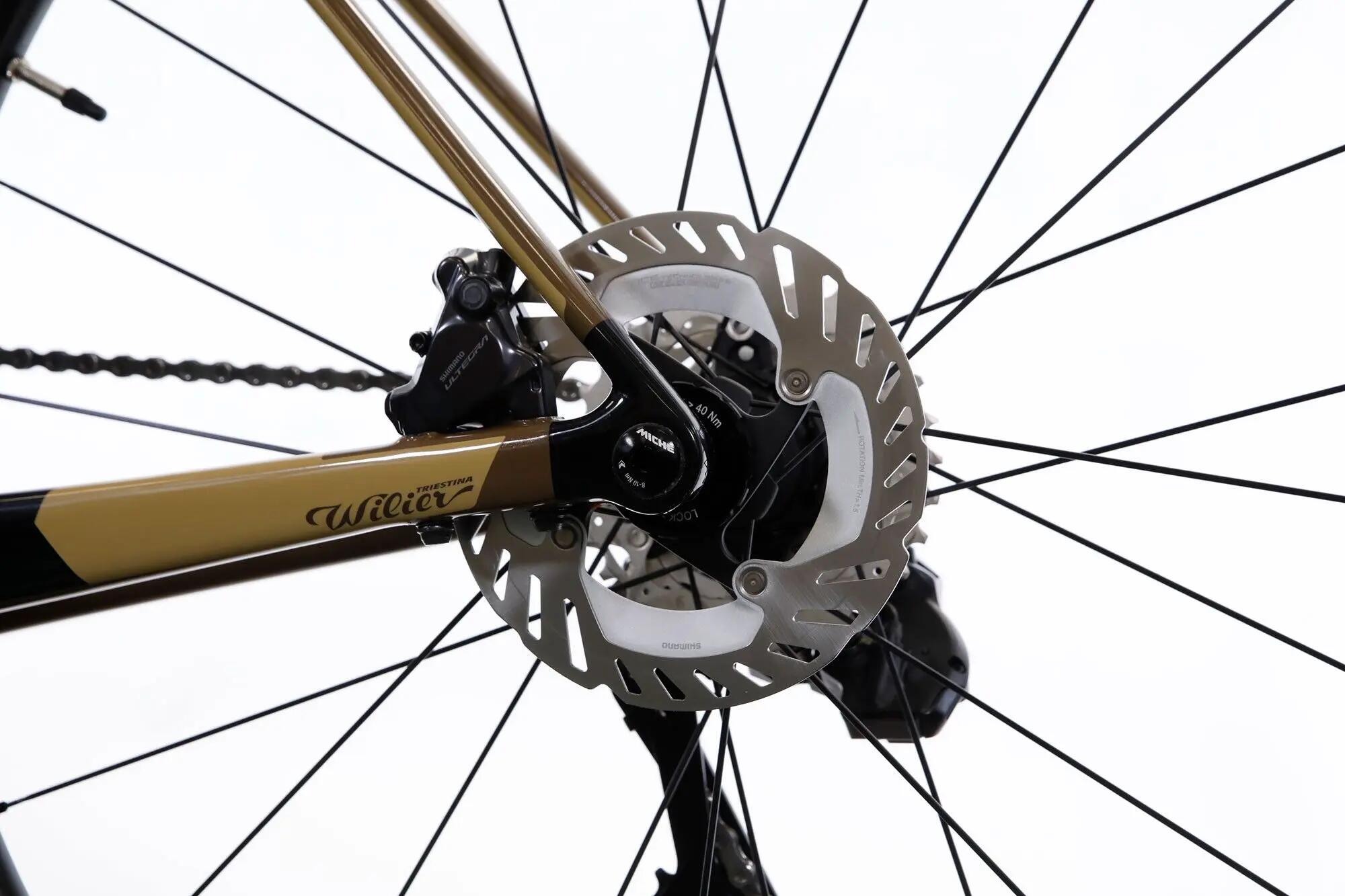 Vélo de Route Wilier Triestina Rave SL Shimano Ultegra Di2 12V 700 mm Marron Bei 5/7