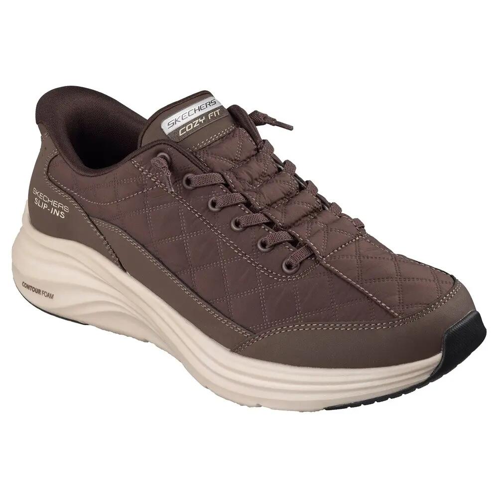 Skechers Contour Foam - Cozy Fit Marrón | Zapatillas 3/7