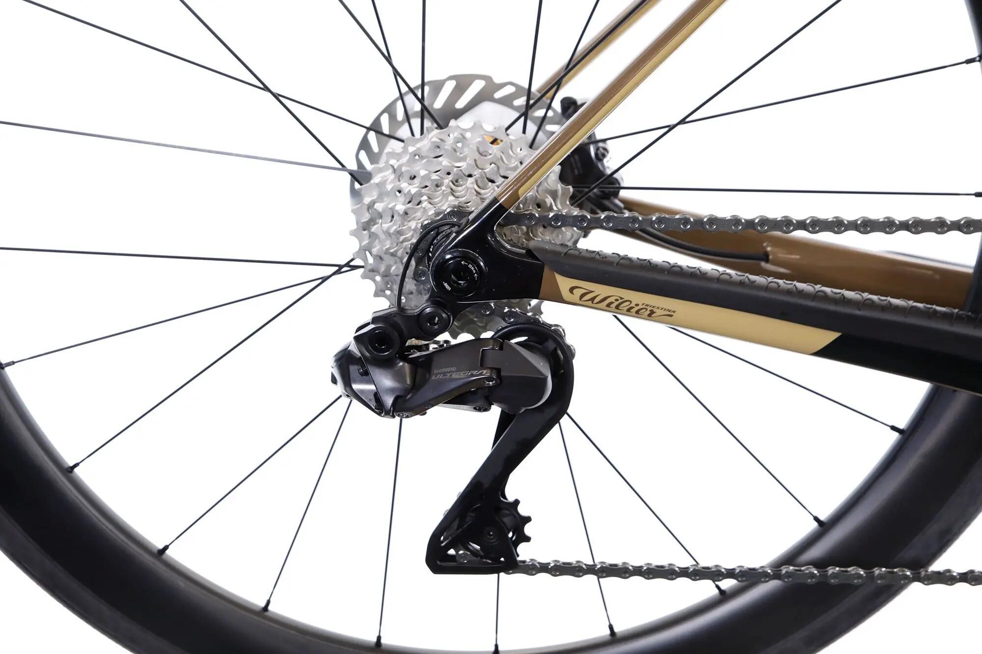 Vélo de Route Wilier Triestina Rave SL Shimano Ultegra Di2 12V 700 mm Marron Bei 4/7