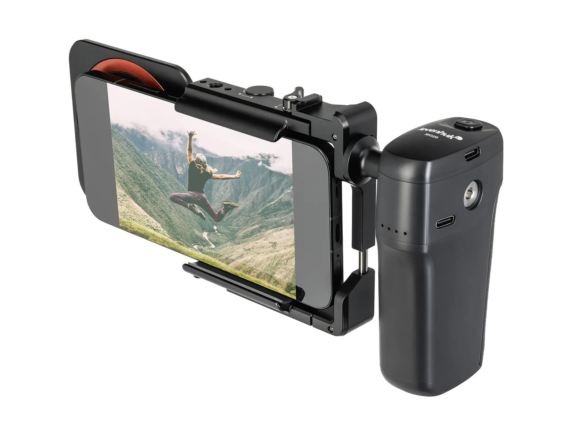 Cage photographique pour smartphone Levenhuk Kelvin RIG20 - Noir 2/15