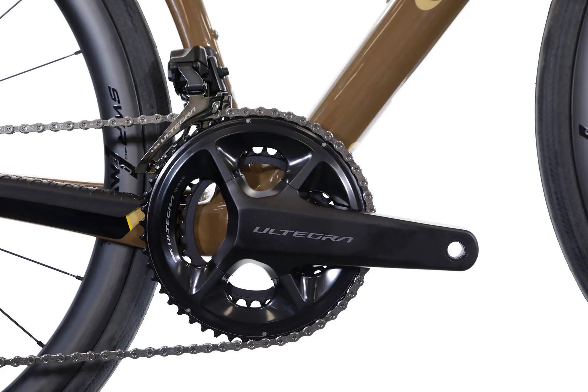 Vélo de Route Wilier Triestina Rave SL Shimano Ultegra Di2 12V 700 mm Marron Bei 3/7