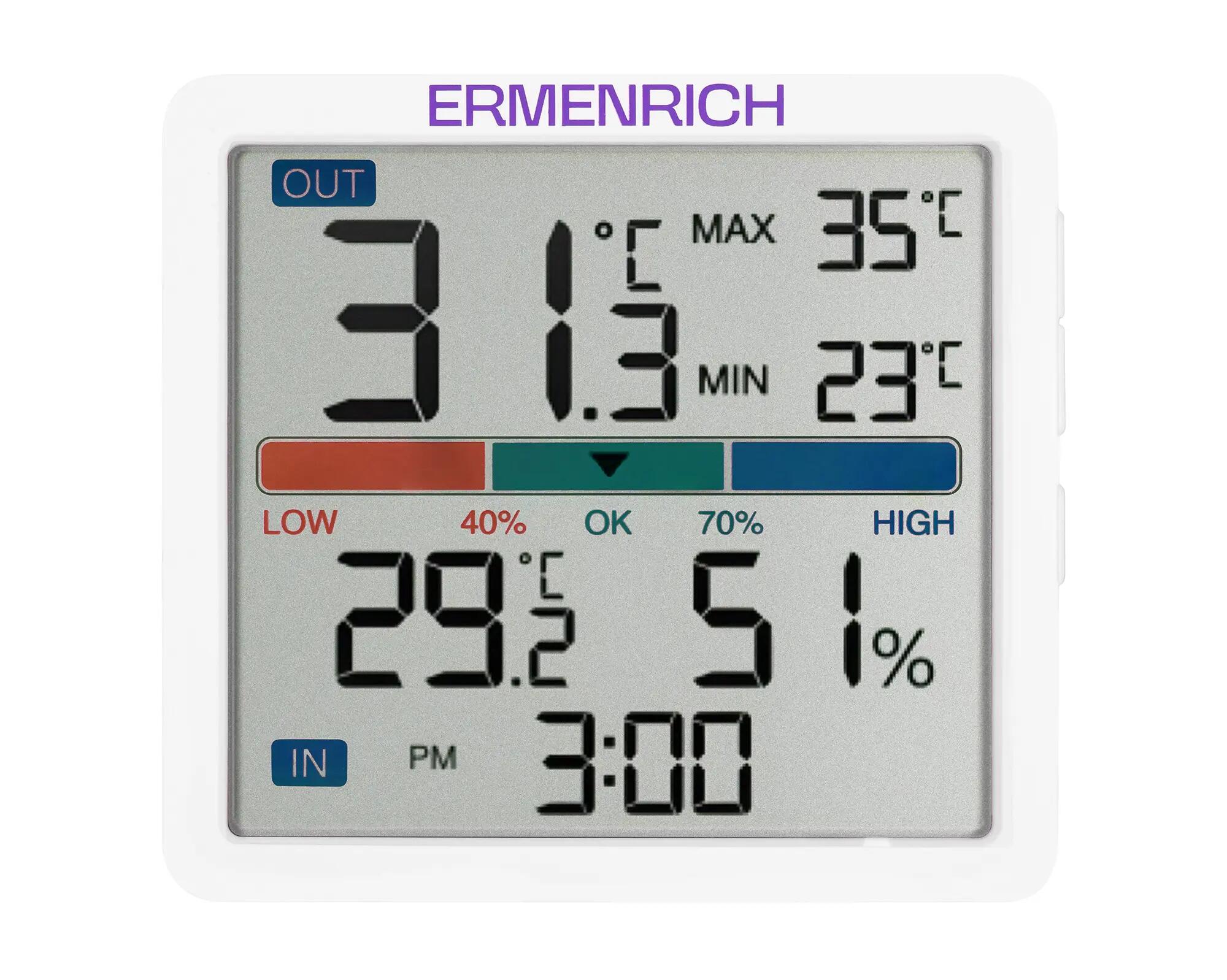 Ermenrich Report WR10 Thermohygrometer 2/7