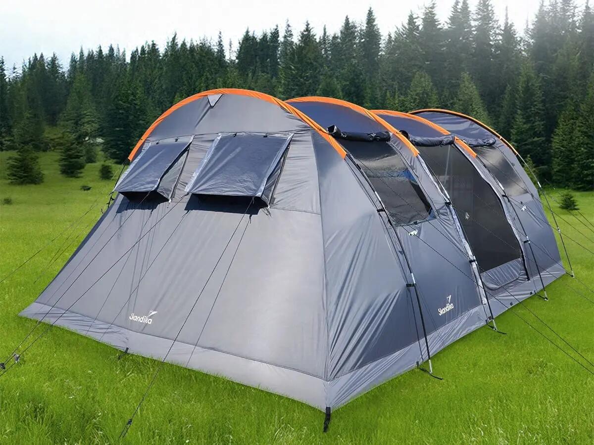 Gebraucht - Tunnelzelt Gotland Sleeper Protect 6 - eingenähtem Zeltboden 6/16