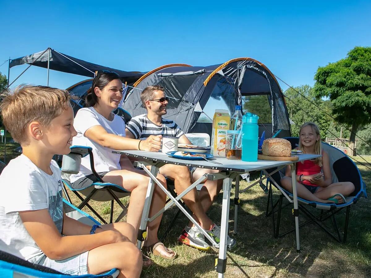 Gebraucht - Tunnelzelt Gotland Sleeper Protect 6 - eingenähtem Zeltboden 4/16