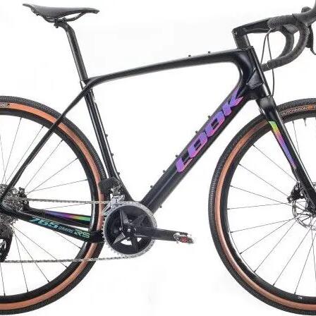 Gravel Bike Look 765 GravelRS Sram Rival AXS 12V 700 mm Black
