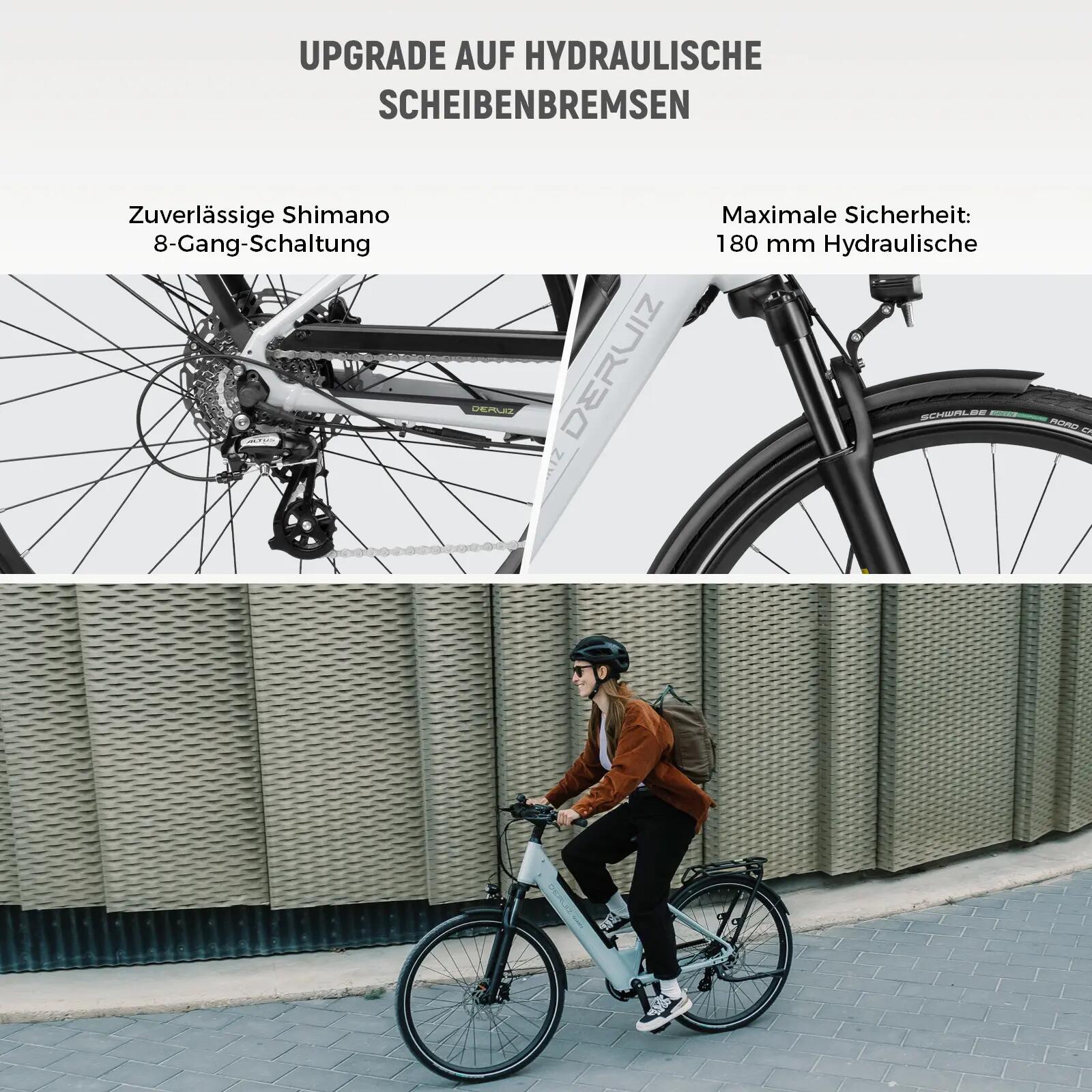 Unisex - City - E-Bike - 250W, 644Wh - Quartz - Weiß 14/15