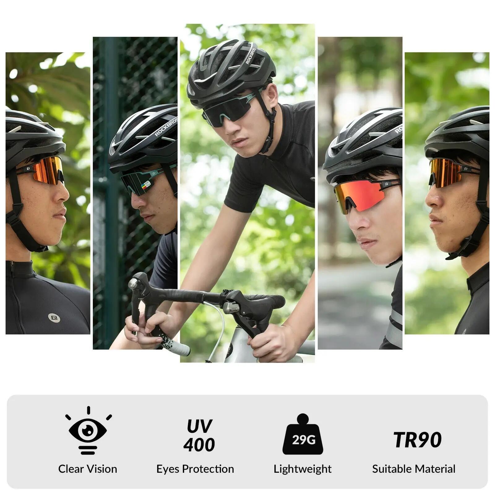 Fahrradbrille polarisiert mit TAC-Linsen 7/7