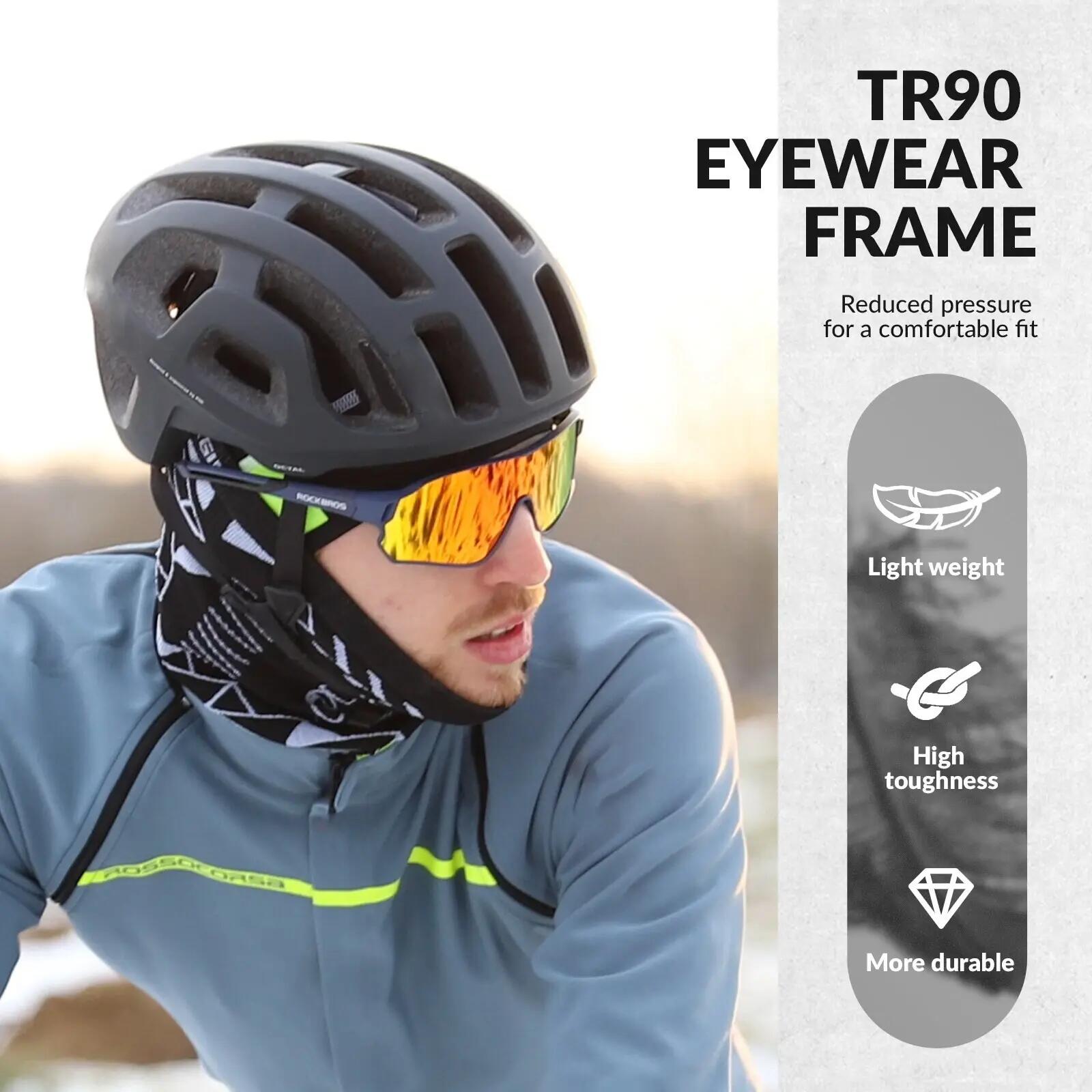 Lunettes de vélo polarisées avec verres PC 4/5