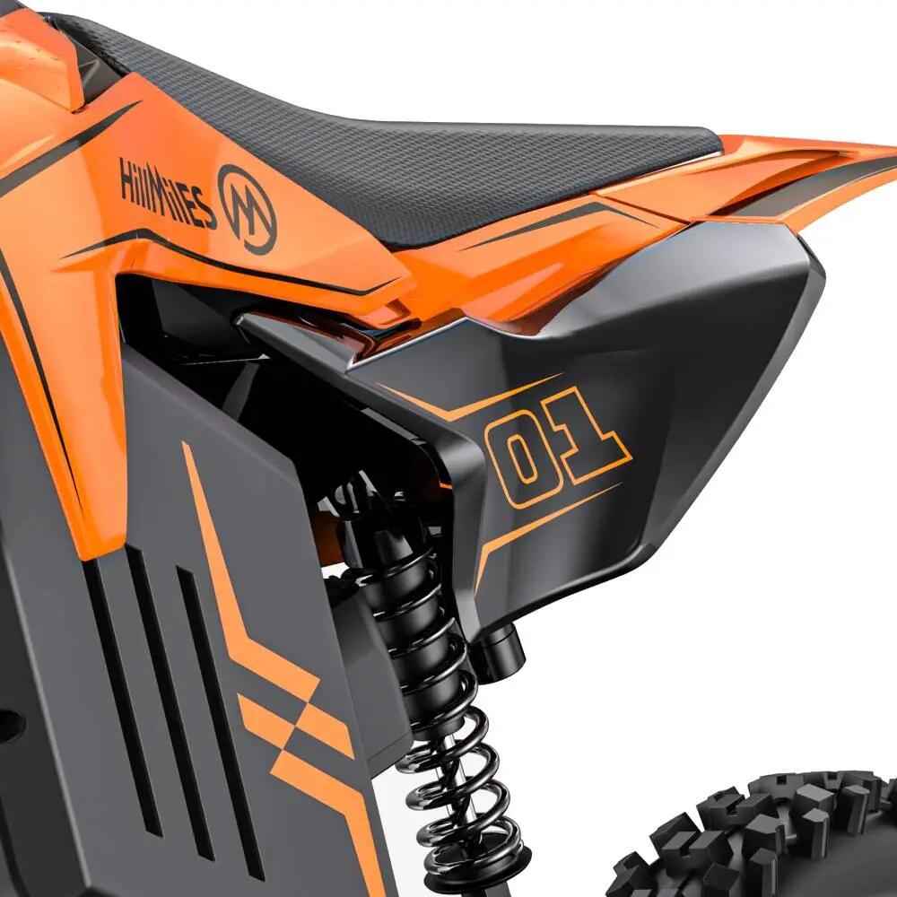 MilePop 1 Elektrisches Off-Road-Motorrad , 48V 25Ah Akku, Off-Road-Reifen 7/8