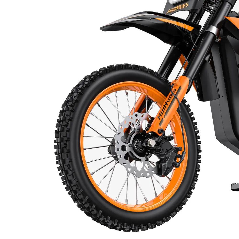 MilePop 1 Elektrisches Off-Road-Motorrad , 48V 25Ah Akku, Off-Road-Reifen 5/8