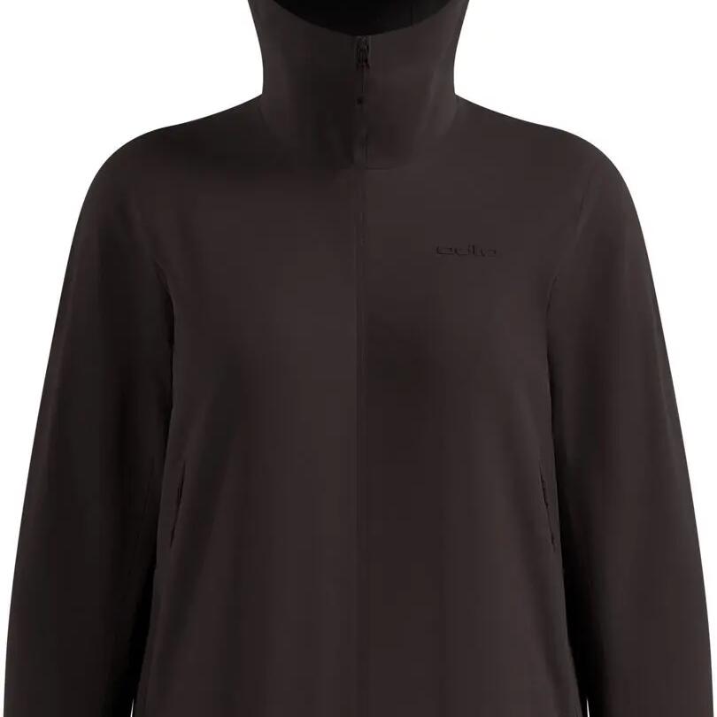 Odlo Essential 2.5L Waterproof Hardshell Jacket for Women, Espresso