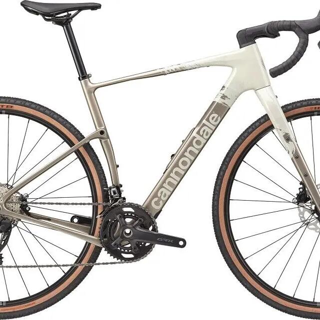 Cannondale Topstone Carbon 3 Shimano GRX 2x12V 700mm Beige Gravel Bike