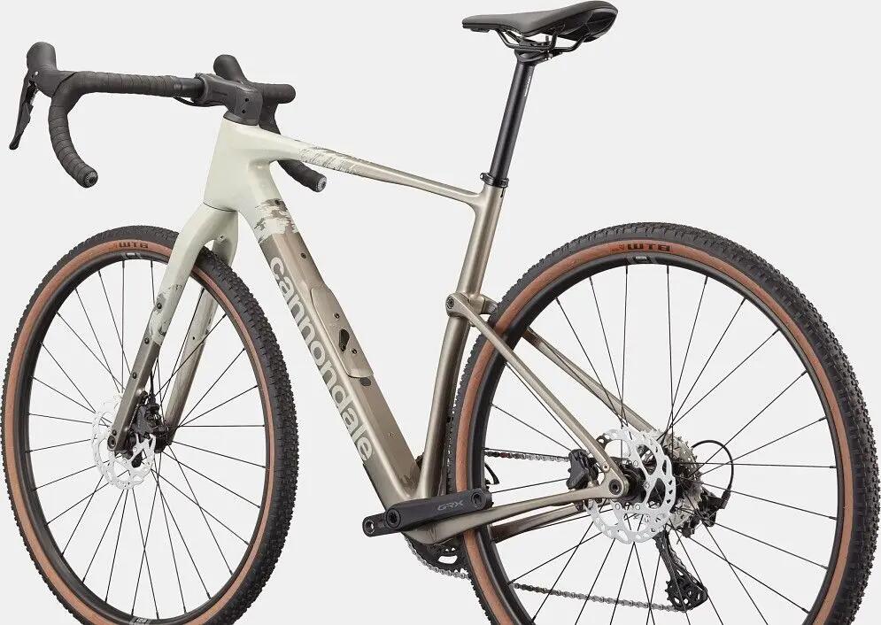 Vélo de Gravel Cannondale Topstone Carbon 3 Shimano GRX 2x12V 700mm Beige 6/7