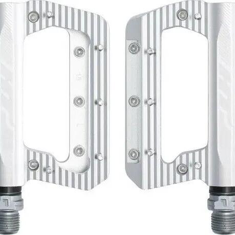 Pair of HT Components ANS01 Flat Pedals, Silver