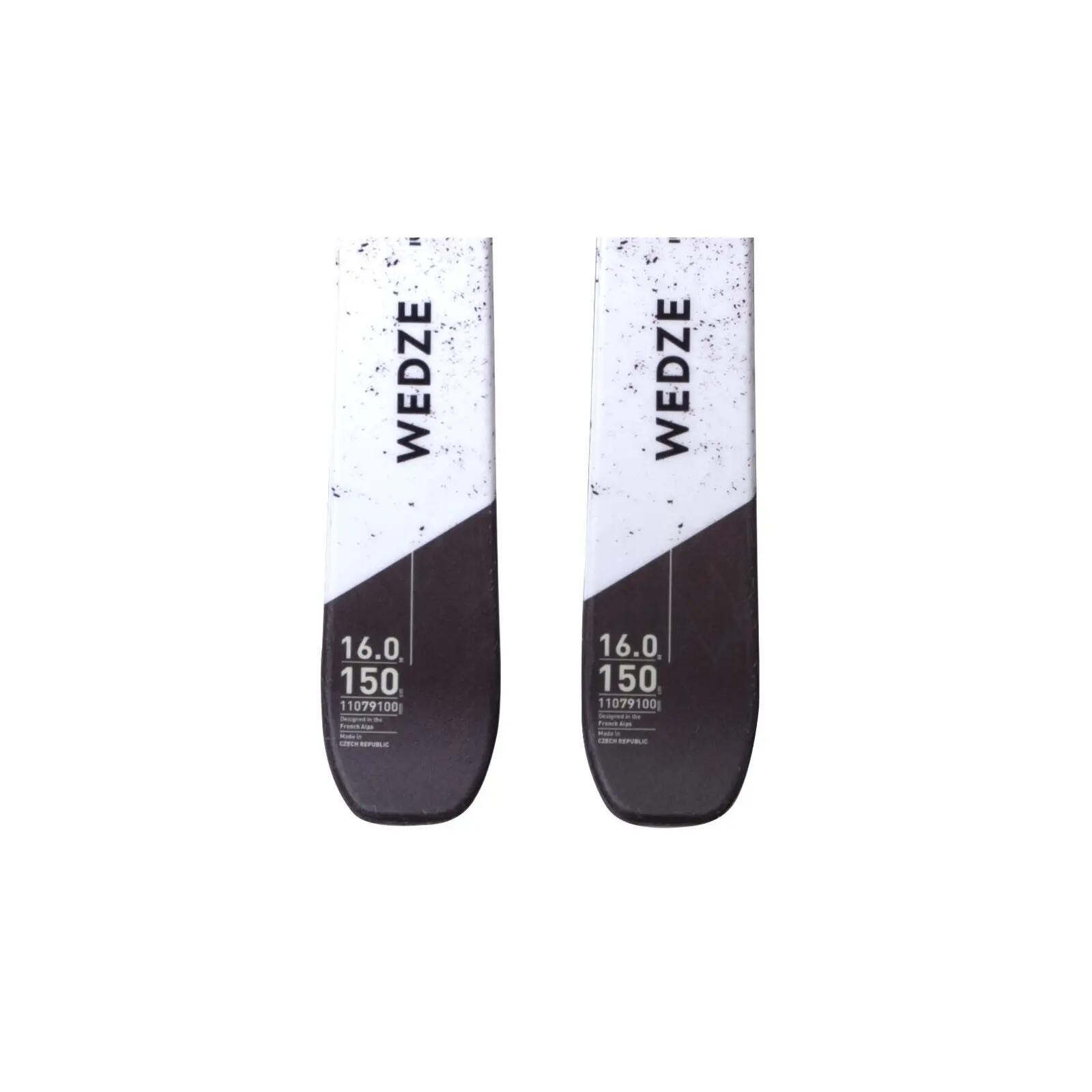 RECONDITIONNE - Ski Wedze Cross 150 + Fixations 4/4