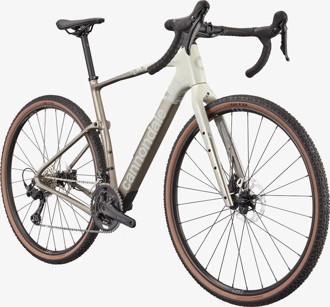 Vélo de Gravel Cannondale Topstone Carbon 3 Shimano GRX 2x12V 700mm Beige 2/7