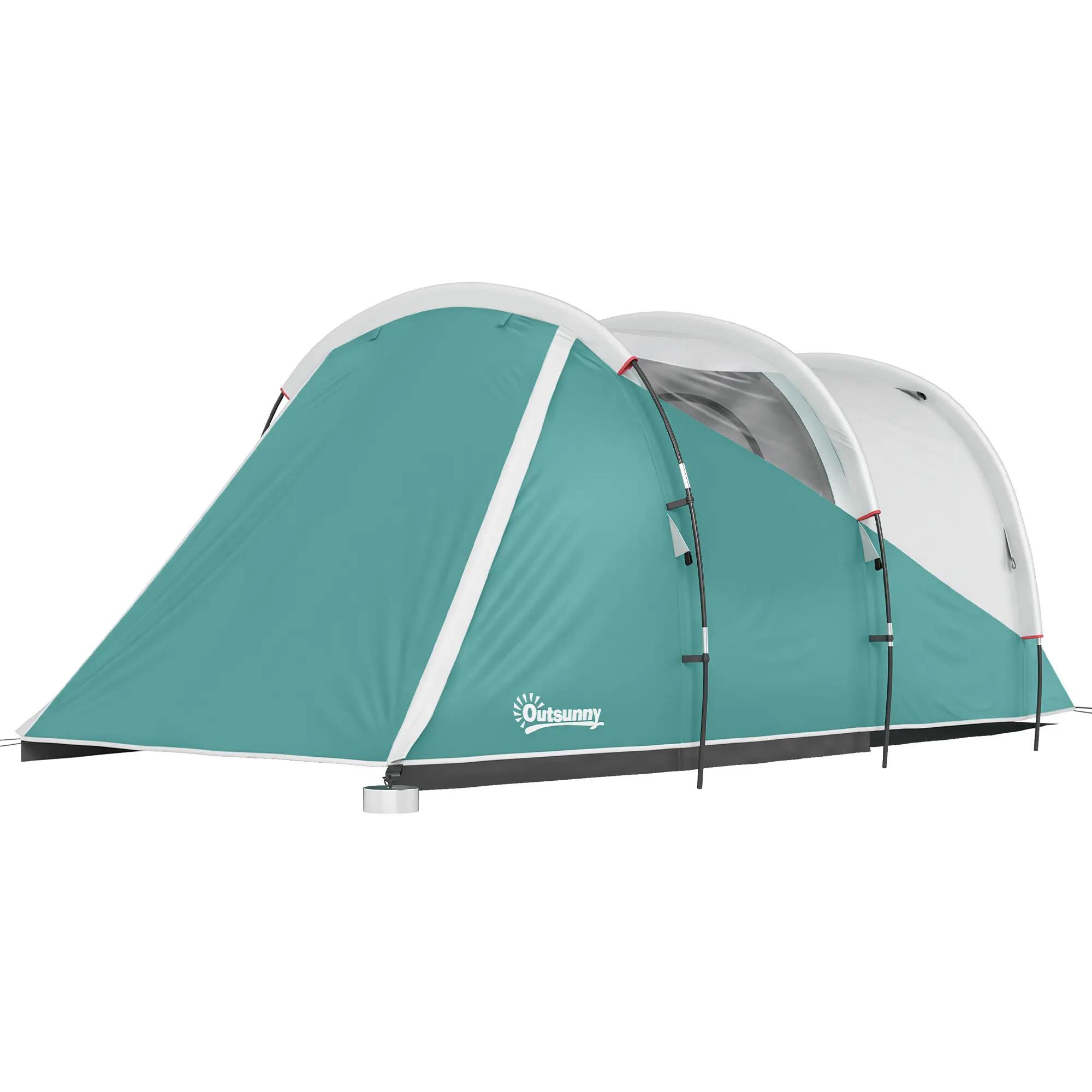 Tente de camping - Camping - Unisexe - Tunnel 3 places étanche - MATEIN - Vert 2/6