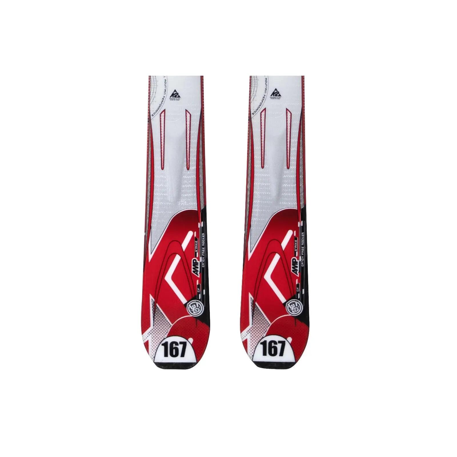 RECONDITIONNE - Ski K2 Amp Strike + Fixations 4/4