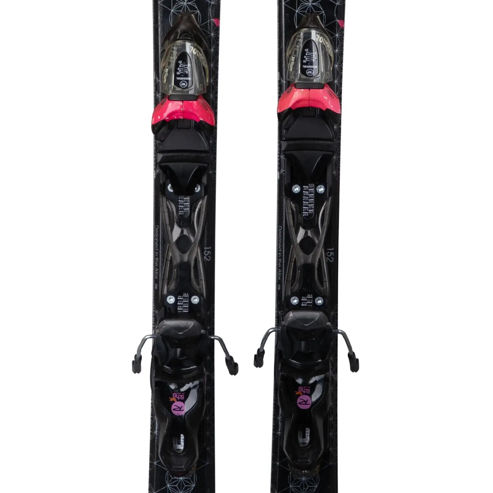 RECONDITIONNE - Ski Rossignol Attraxion + Fixations 3/4