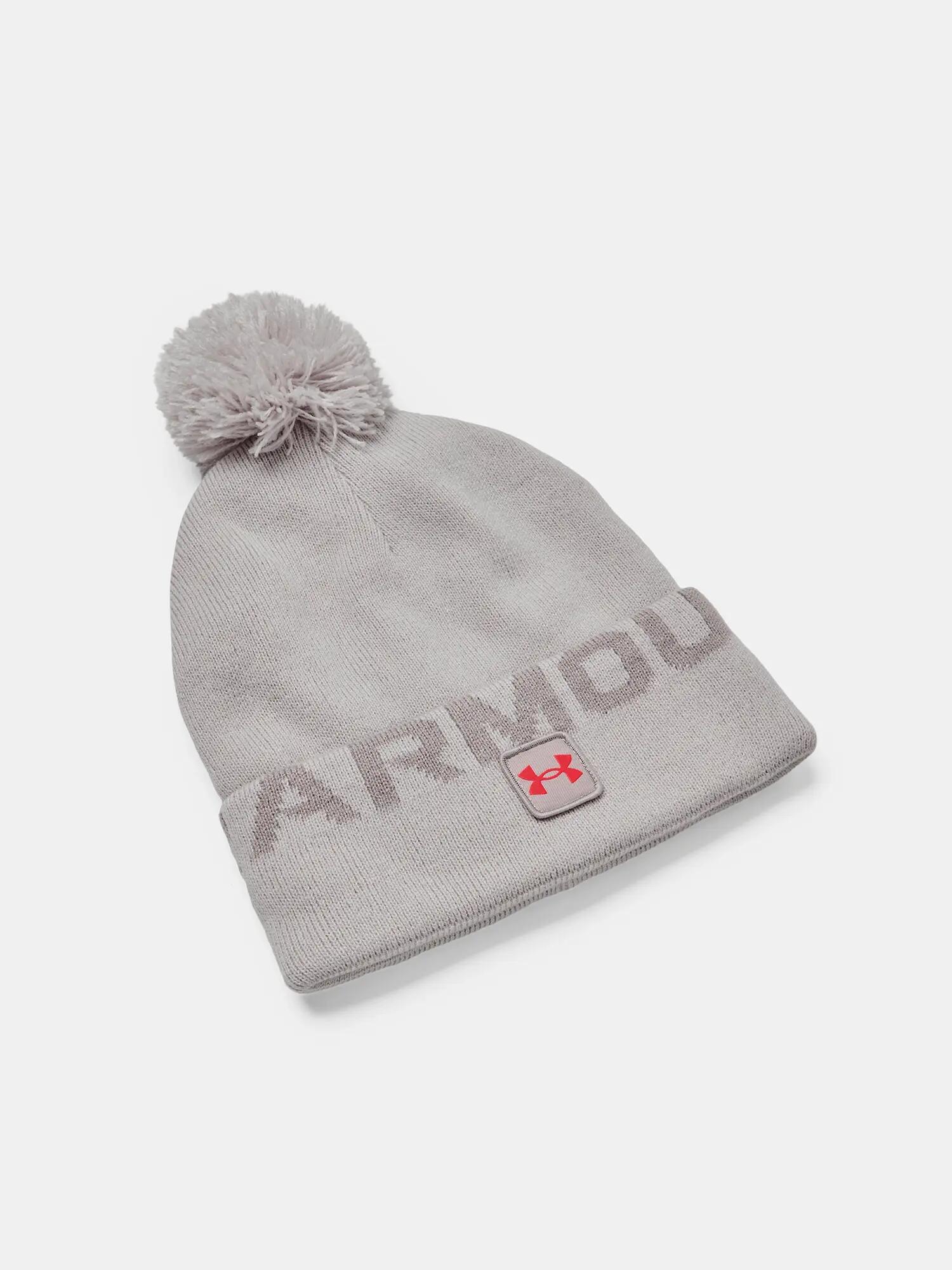 Heren muts Under Armour UA Halftime Fleece Pom 4/5