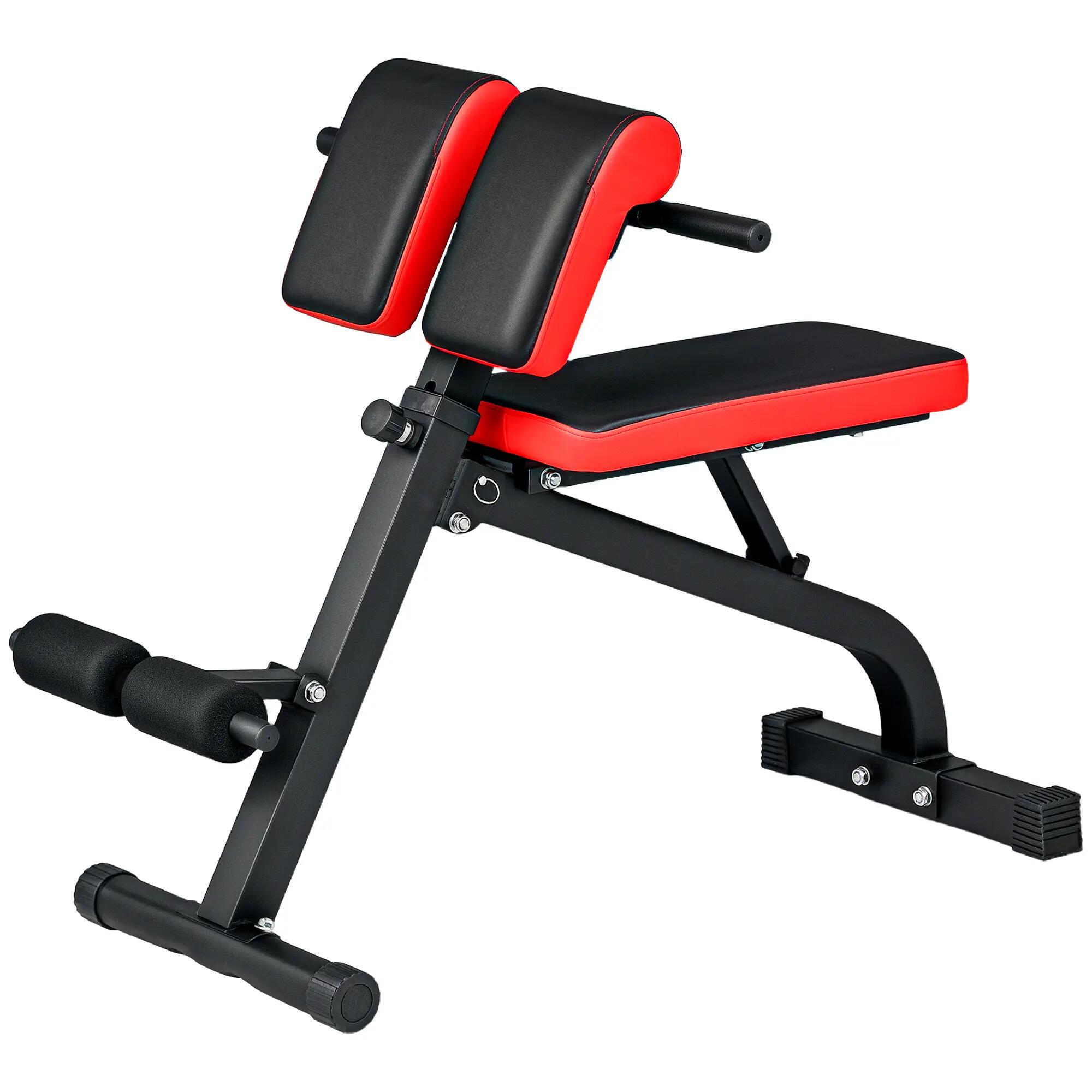 Banc d'hyperextension et de musculation de type chaise romaine, 2/9