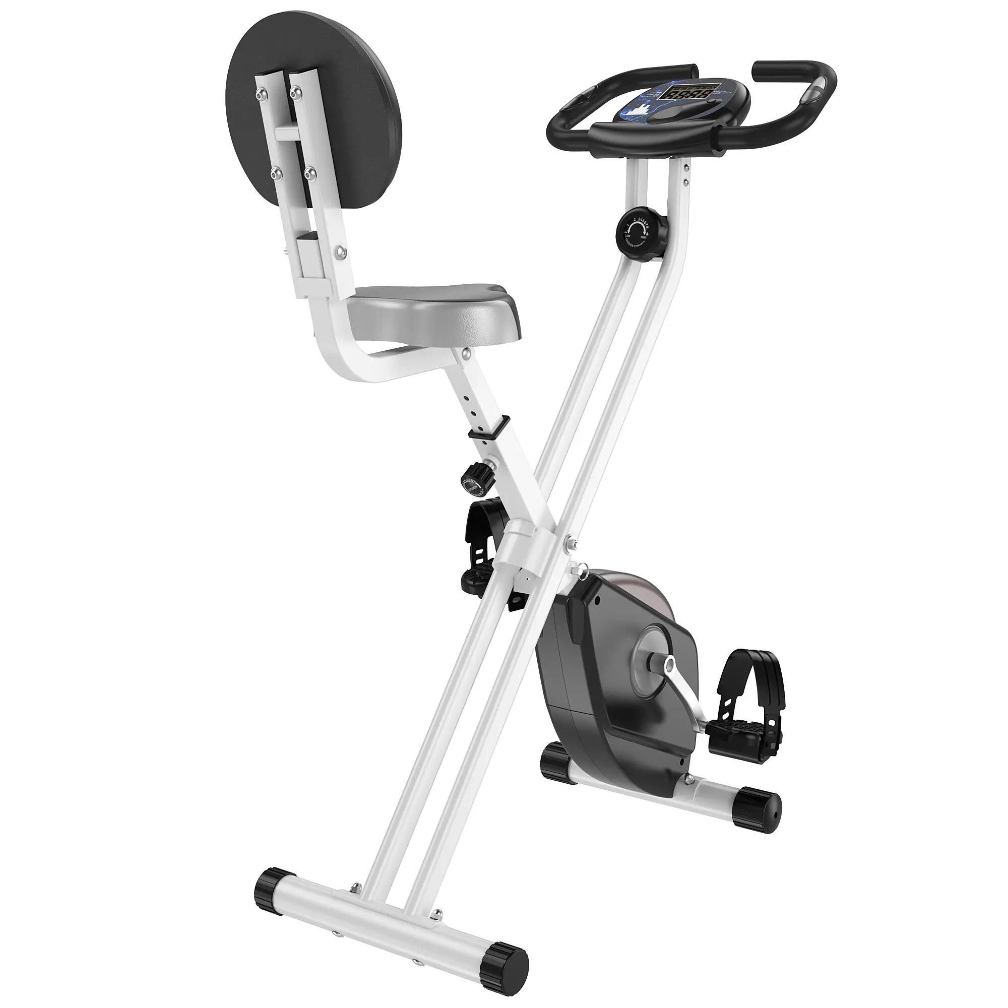 Vélo d'appartement avec 8 niveaux de résistance magnétique réglables, hauteur 2/9