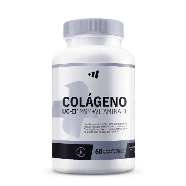 UC-II® Collagen with MSM + Vitamin D - 60 Vegetable Capsules Masmusculo