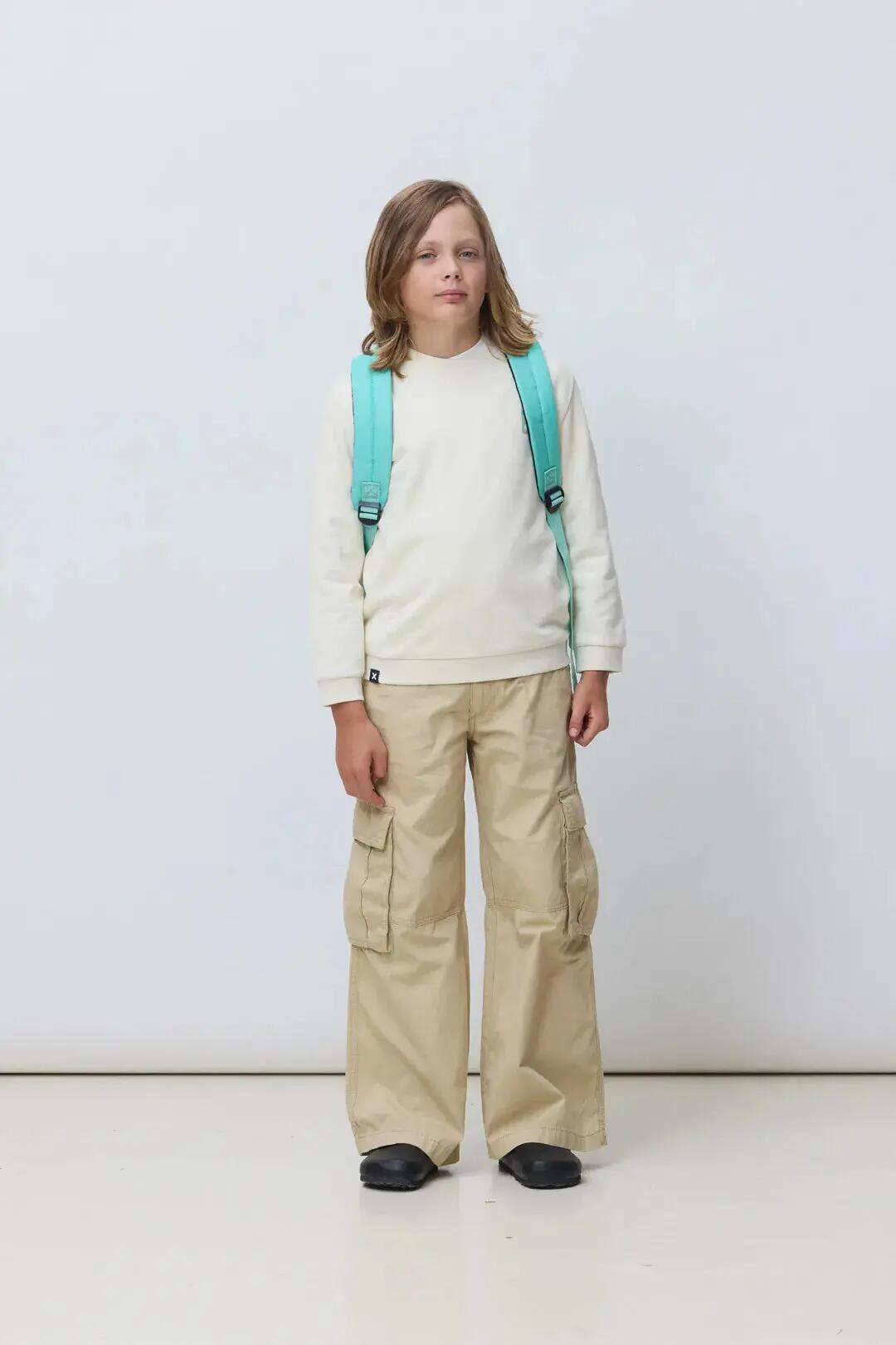 Mochila Kids Blue Banana Color Dusty Sea 3/4