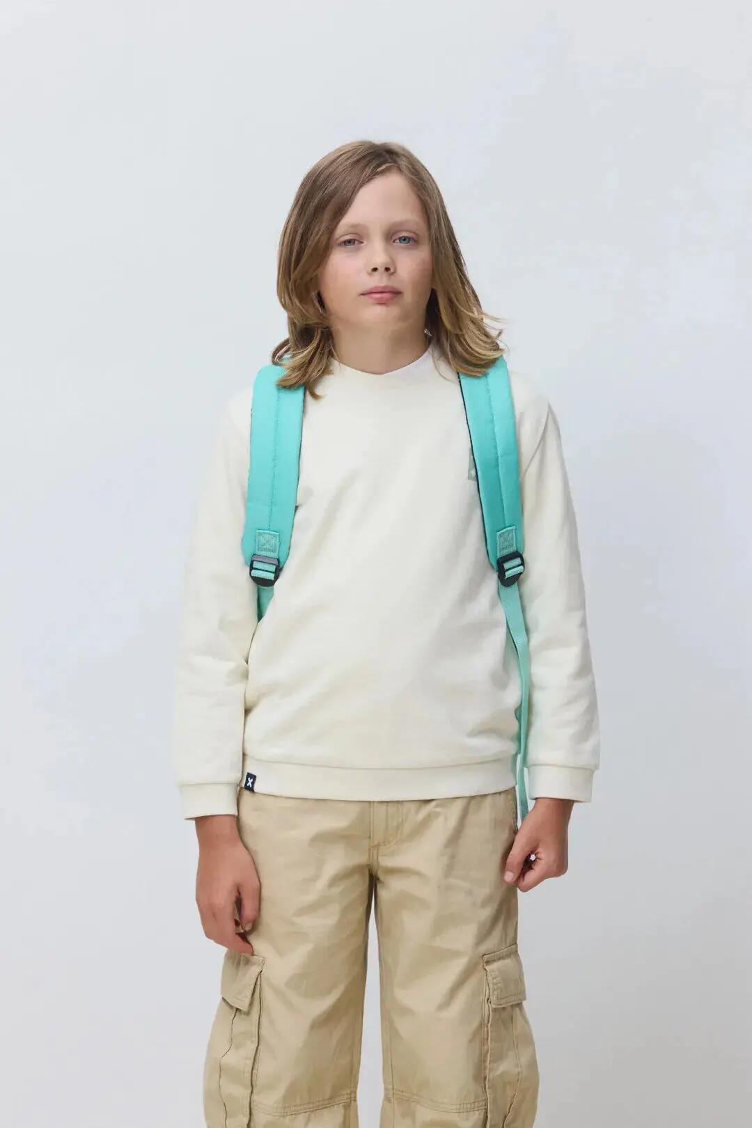 Mochila Kids Blue Banana Color Dusty Sea 2/4