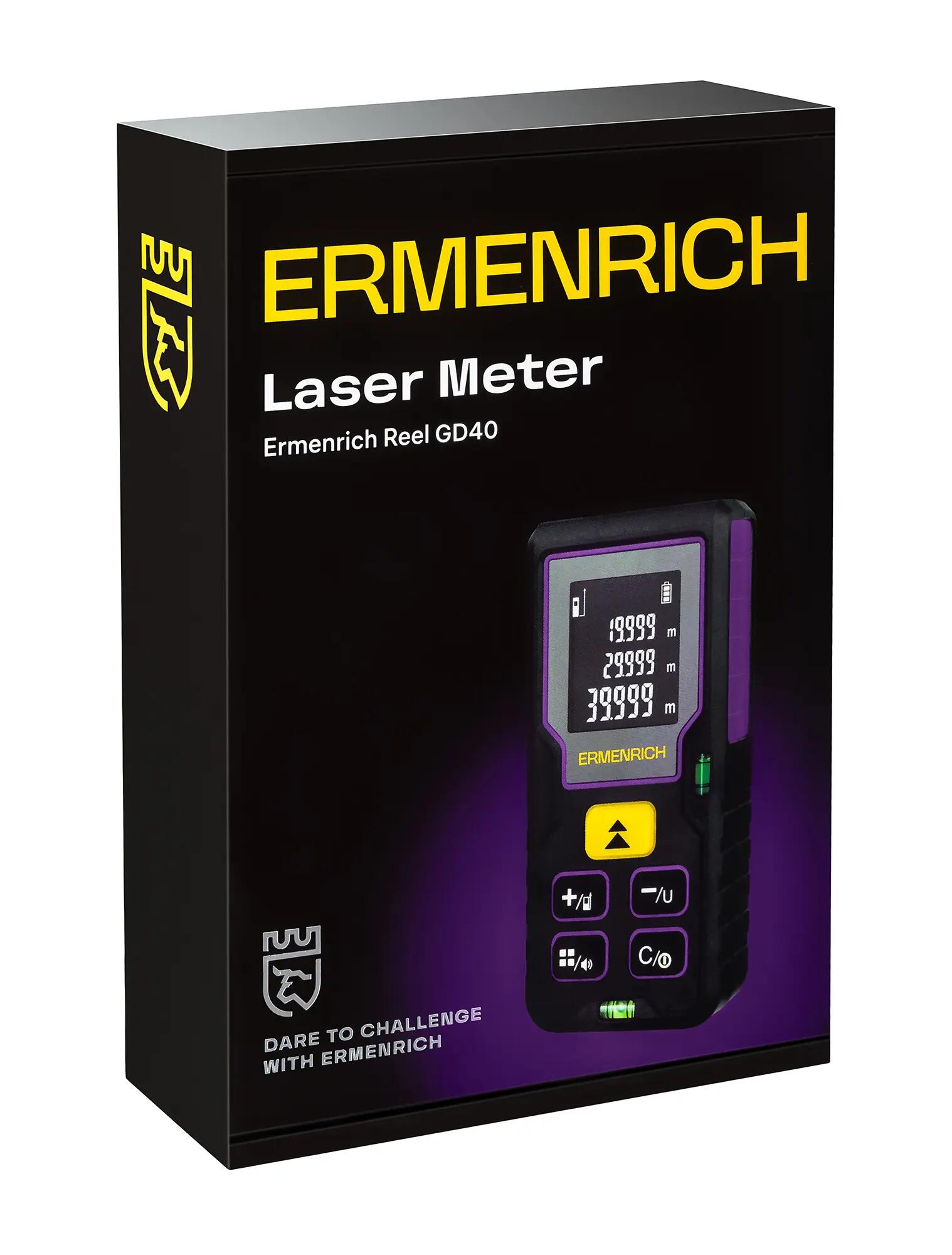 Misuratore laser Ermenrich Reel PLUS GD40 6/6