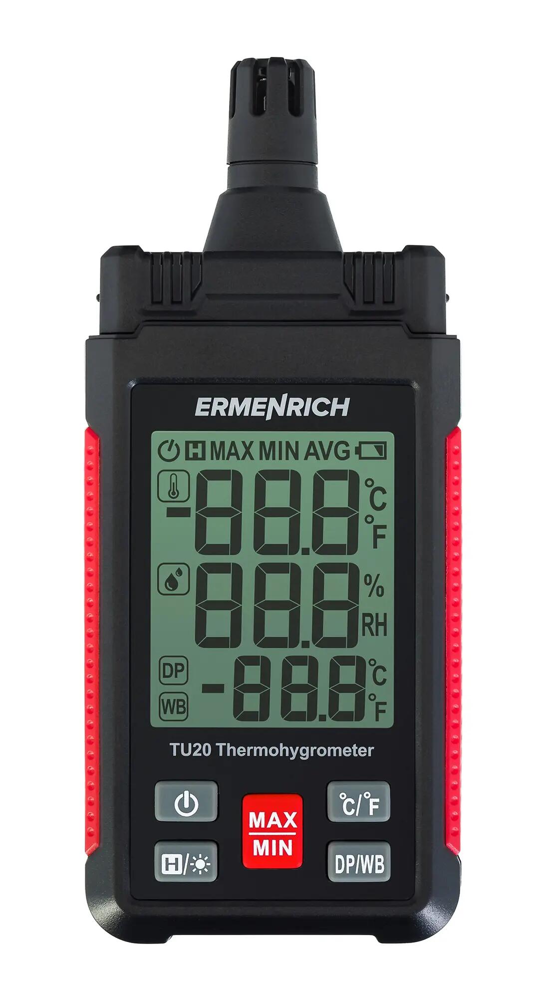 Termoigrometro Ermenrich Wett TU20 5/8
