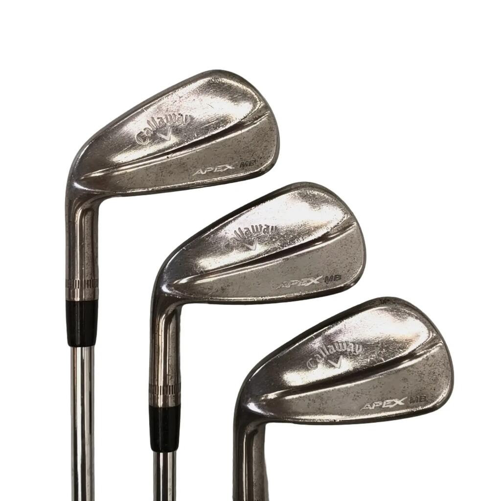 Left Callaway Apex MB 2018 Iron Set / 4-PW / Flex Stiff / Steel
