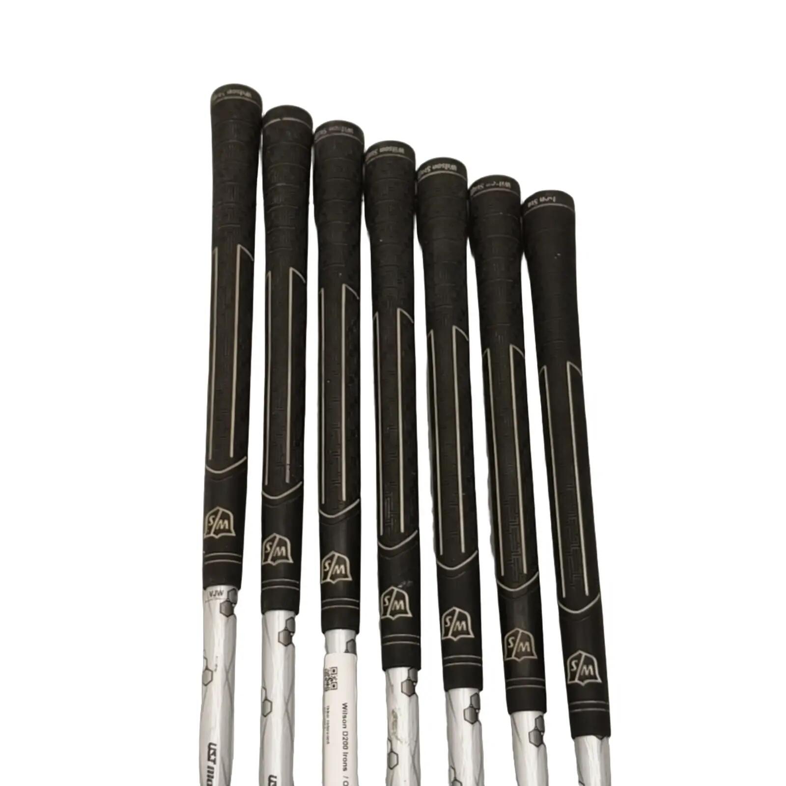 Linkshandig Wilson D200 IJzerset / 5-PW+SW / Flex Regular / Grafiet 5/7