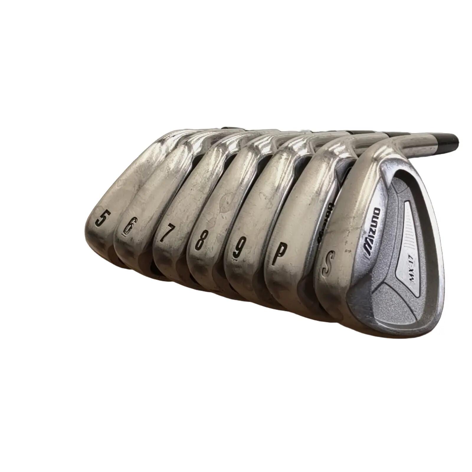 Mizuno MX-17 Eisenset / 5-PW+SW / Flex Regular / Stahl 3/7